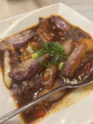 Spicy eggplants  at Cicchetteria Cinese Zhu in Vicenza