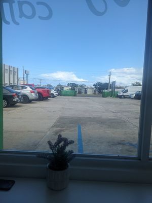 Parking lot to look for - restaurant is in the health food store next to Mostro at VGarden Caffé in Luquillo