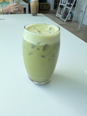 Matcha  at VGarden Caffé in Luquillo