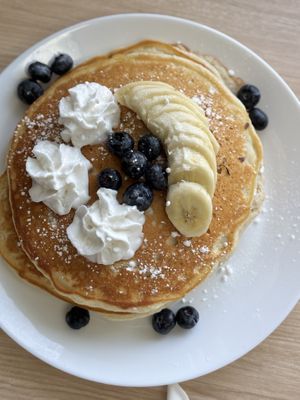 Regular pancakes  at VGarden Caffé in Luquillo