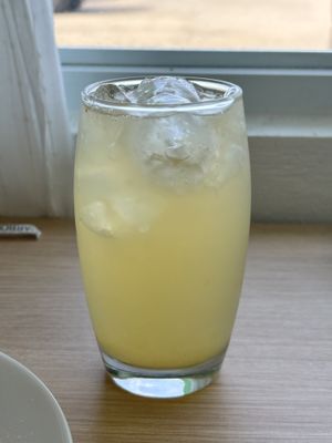 Ginger lemonade   at VGarden Caffé in Luquillo