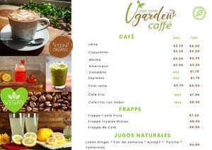   at VGarden Caffé in Luquillo