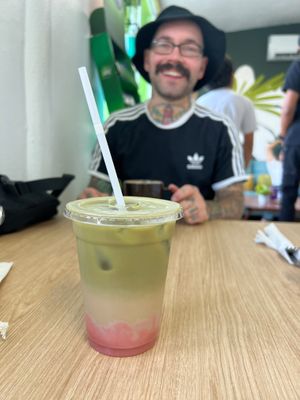 Matcha. at VGarden Caffé in Luquillo