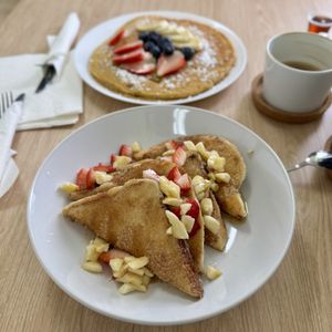 Churro French Toast  at VGarden Caffé in Luquillo