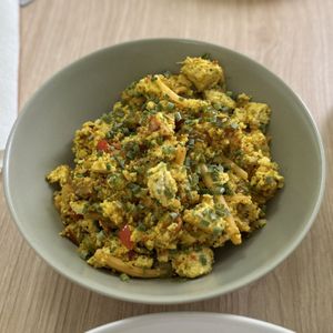 Tofu Scramble  at VGarden Caffé in Luquillo