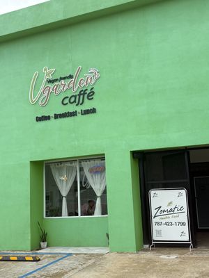 Outside   at VGarden Caffé in Luquillo