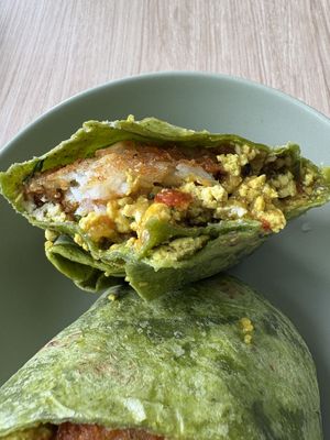 Has a hash brown in it  at VGarden Caffé in Luquillo