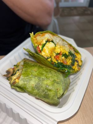 Tofu wrao   at VGarden Caffé in Luquillo