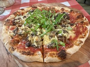 Funghi pizza   at Handsome Frog Gourmet Foods in Whangarei
