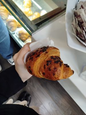 Cornetto Vegano Cioccolato at B'art Cafè in Reggio Calabria