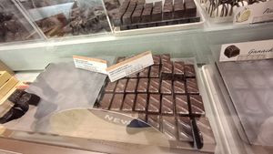  at Leonidas Pralines in Thessaloniki