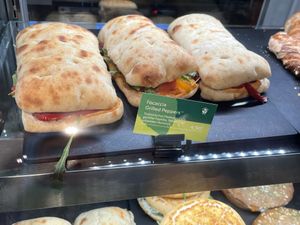 Vegan Focaccia  at Starbucks in Koblenz