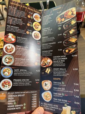 Table menu  at HAM - Kaimug - T1 in Hamburg