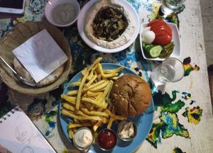 Doobie's place at Doobie's Vegan Bar in Haifa