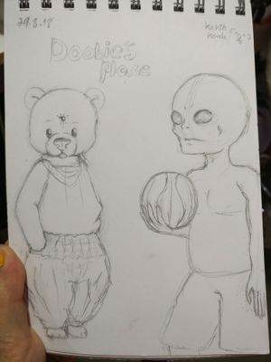 Doobie's place at Doobie's Vegan Bar in Haifa