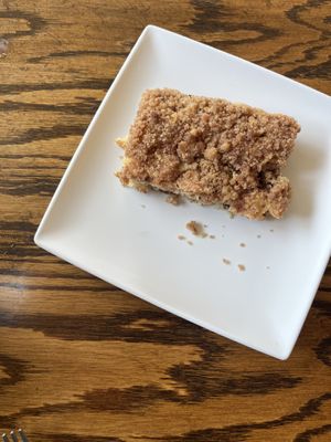 Coffee cake   at Witness Coffee Roasters in Eureka