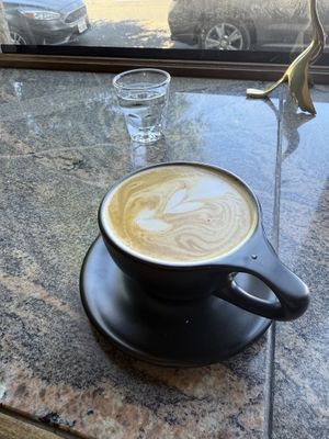 catfe w soy   at Witness Coffee Roasters in Eureka