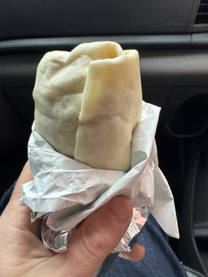 Breakfast burritoos  at Witness Coffee Roasters in Eureka