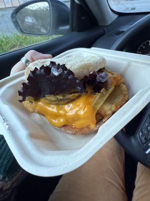 Breakfast Sando 👌🏼  at Witness Coffee Roasters in Eureka