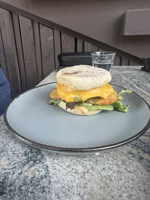 Breakfast sando so good   at Witness Coffee Roasters in Eureka