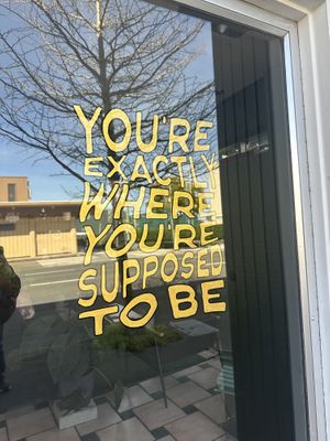 Sign out front, it’s true  at Witness Coffee Roasters in Eureka