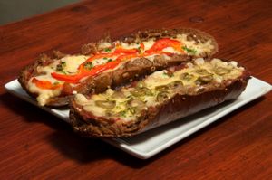 . at Green Shack in Tel Aviv