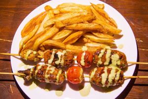 . at Green Shack in Tel Aviv