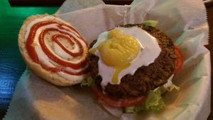 . at Green Shack in Tel Aviv