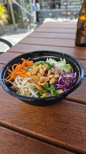 Salad at Miss Saigon in Christchurch
