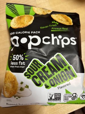 sour cream & onion chips! at La Vie Vegan in Saint Charles