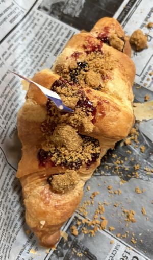 blueberry croissant!  at La Vie French Café in Saint Charles