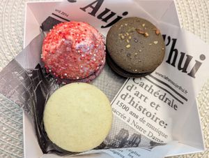 Macarons at La Vie French Café in Saint Charles