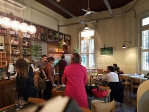 inside at Bio Solo Organico in Buenos Aires