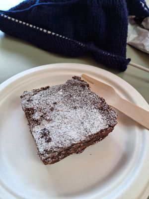 Caths choc orange fudge brownie. at Cath's Cornish Kitchen - Maybe closed in Redruth