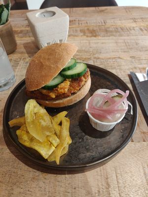 Broodje pom at Trankilo in Heemstede