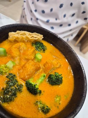Signature laksa at Greendot 绿一点 - Seletar Mall  in Northeast Singapore