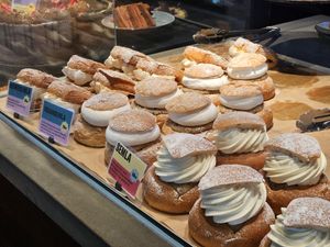 Vegan semla at Mr Cake in Gothenburg