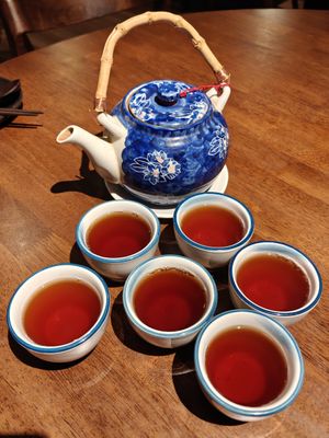 Chinese tea at WahKee Dim Sum in Ipoh