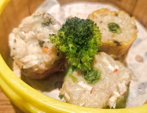 Trio Siew mai at WahKee Dim Sum in Ipoh