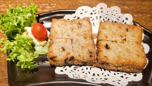 Fried carrot cake, won't recommend lol at WahKee Dim Sum in Ipoh