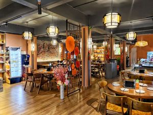 Interior at WahKee Dim Sum in Ipoh