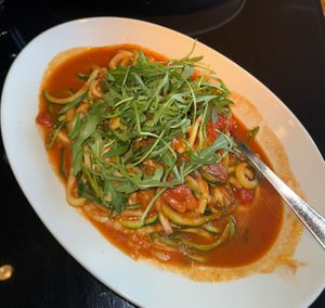 Zoodles "RUCOLA E POMODORINI“  at L'Osteria - Kennedyplatz in Essen