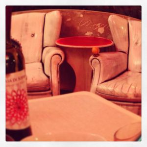 interiors at Lazagne in Amsterdam