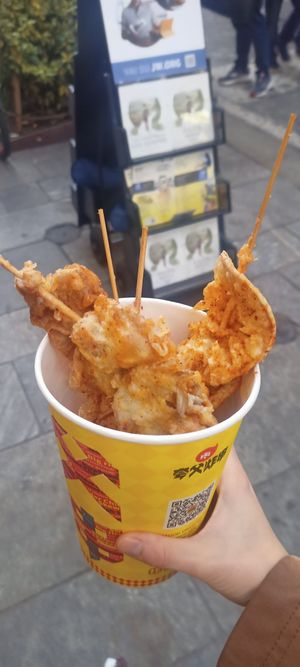 Spiedini vari at Kua Food Fried Skewers - 夸父炸串 in Milan