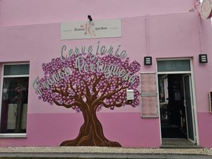 Outside. at Flower Garden in Aveiro