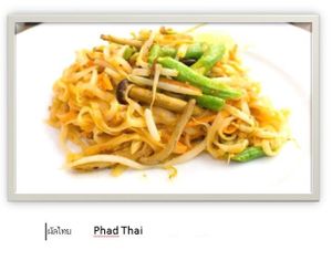 Phad Thai vegetarian at Ram Poeng Vegetarian in Chiang Mai