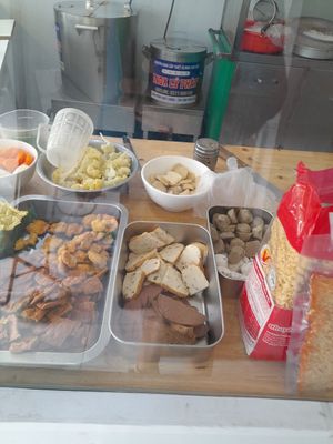 Com chay selection at Thiện Đạo in Ho Chi Minh City