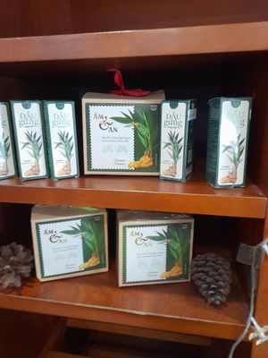 Products for sell at Hikari Vegetarian Cafe Q10 in Ho Chi Minh City