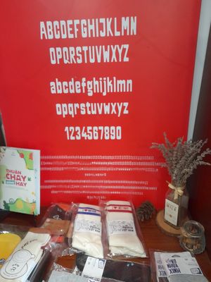 Notice at Hikari Vegetarian Cafe Q10 in Ho Chi Minh City