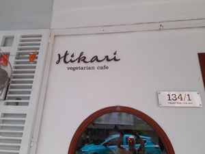 Name at Hikari Vegetarian Cafe Q10 in Ho Chi Minh City